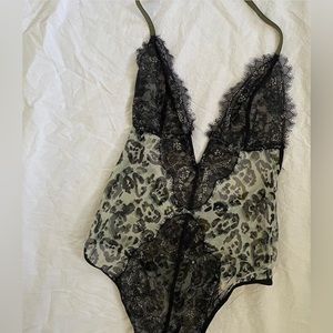 Victoria’s Secret cheetah bodysuit